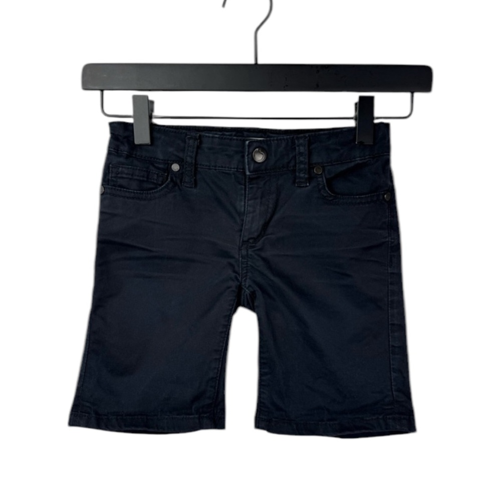 Joe’s Jeans Boys 5‎ pocket Black Soft Cotton Stretch Twill Shorts Size 6
